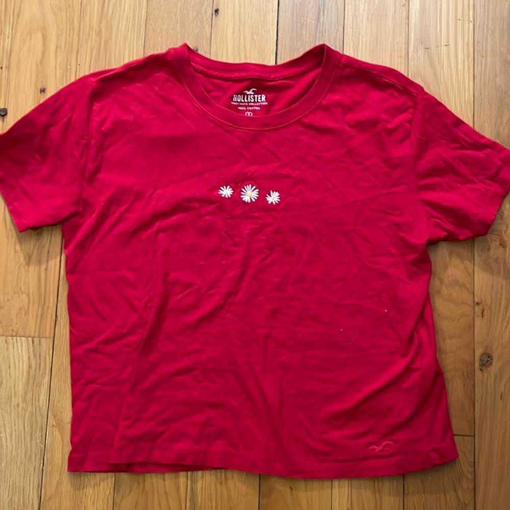Hollister crop tee